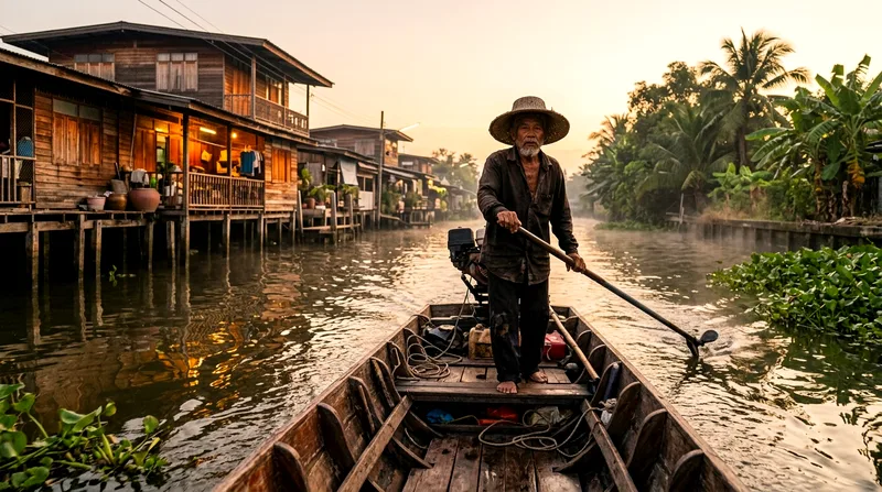 Bangkok Canal Tours: Exploring the Khlongs by Long-Tail Boat