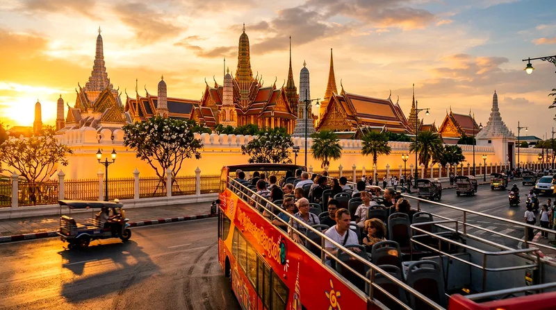 Bangkok Hop-On Hop-Off Bus Tickets & Routes Compared