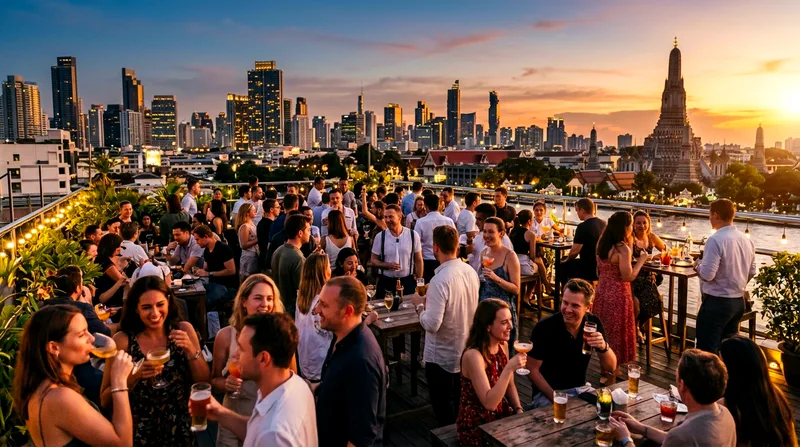 Bangkok Rooftop Bar Tour: Guided & Self-Guided Options