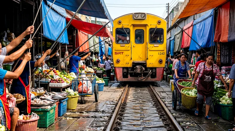 Maeklong Railway Market Tour: Tickets & How to Book